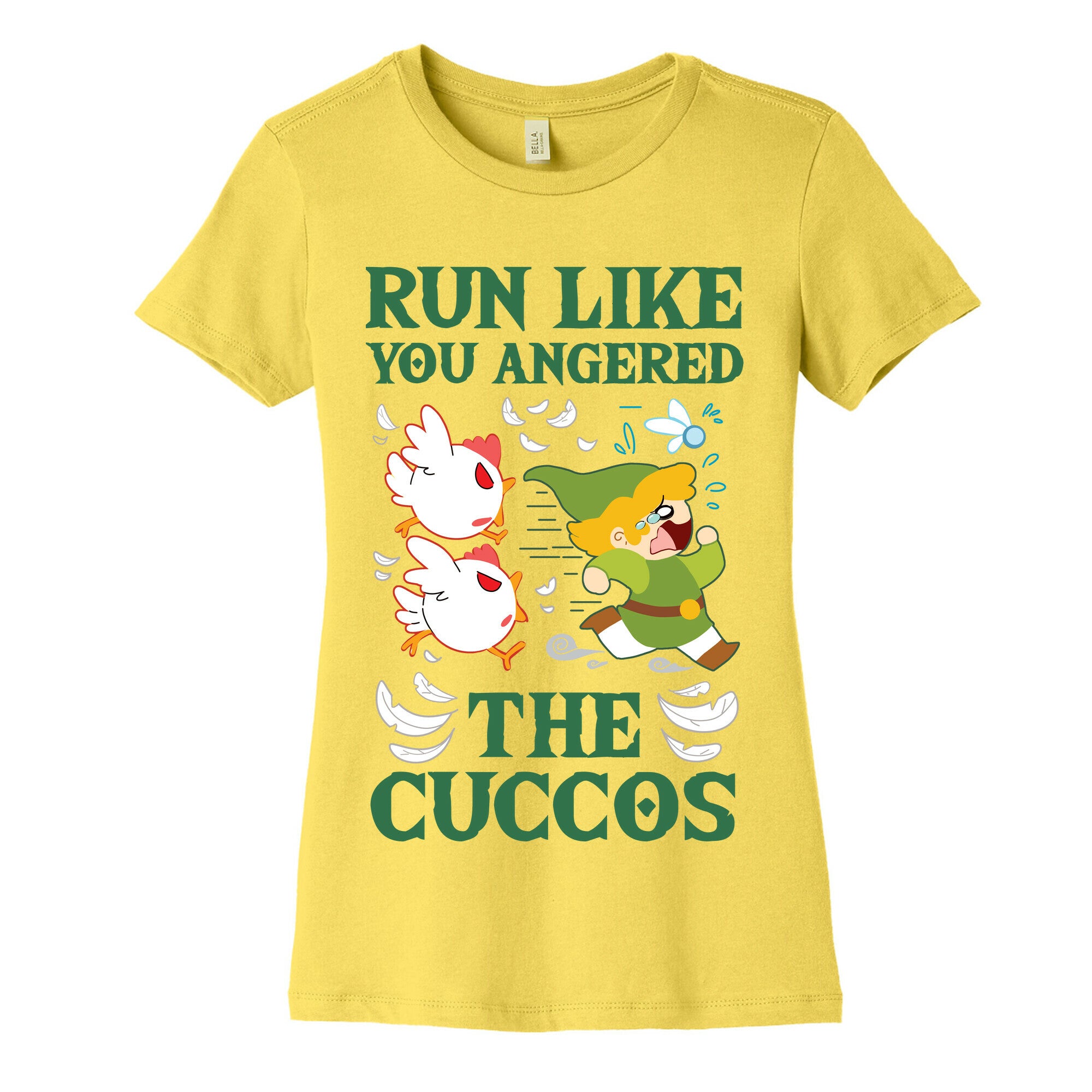 Run Like You Angered The Cuccos Women's Cotton Tee